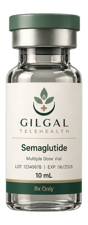 Gilgal Telehealth Semaglutide protocol — clinical still life